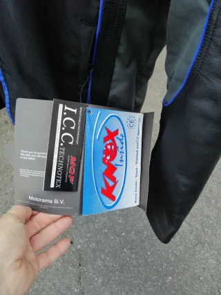 Chaqueta Moto Negra Talla M