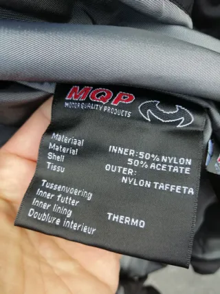 Chaqueta Moto Negra Talla M