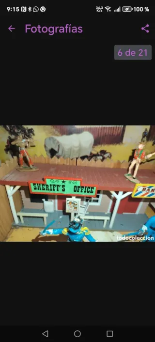 Fort Laramie de comansi , años 70. Vintage