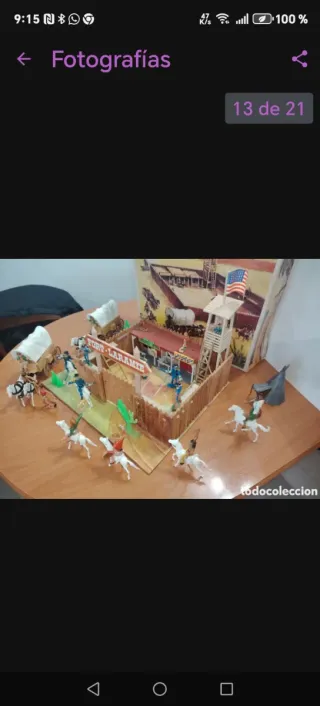 Fort Laramie de comansi , años 70. Vintage