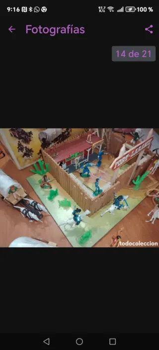 Fort Laramie de comansi , años 70. Vintage