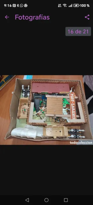 Fort Laramie de comansi , años 70. Vintage