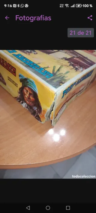 Fort Laramie de comansi , años 70. Vintage