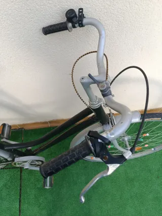 Bicicleta Paseo 26 Negra/Plata