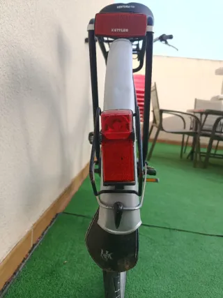 Bicicleta Paseo 26 Negra/Plata