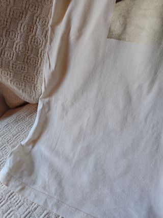 Camiseta manga corta pull&Bear mujer talla M cuadr