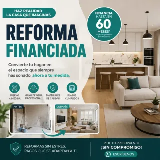 Reforma integral financiada | SIN entrada |