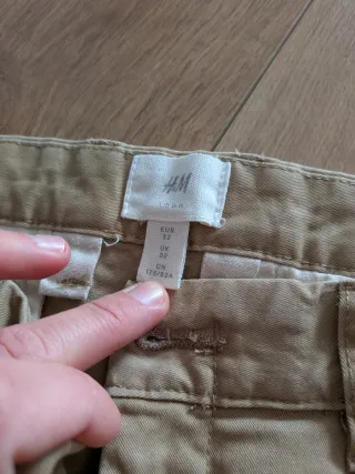 Chinos H&M Hombre Beige Primavera