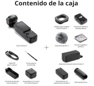 DJI Osmo Pocket 3 Pack Creadores