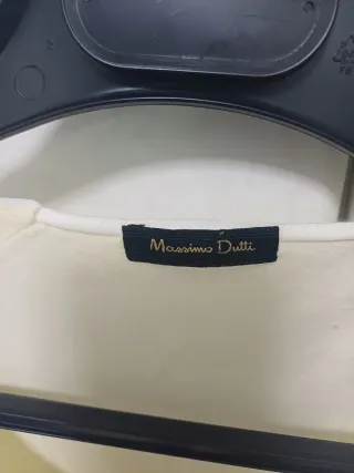 Blusa sin mangas Massimo Dutti beige