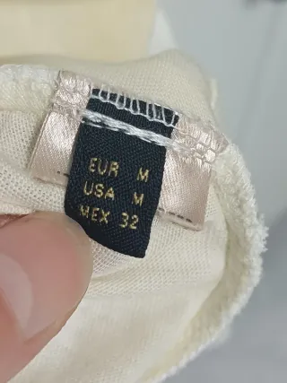 Blusa sin mangas Massimo Dutti beige