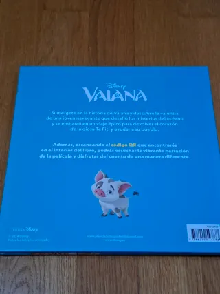 Libro Vaiana. Mi cuento para leer y escucha