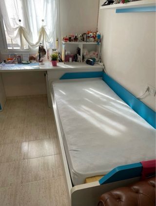 Habitación juvenil completa con cama nido