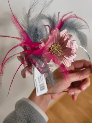 Tocado diadema Madrina invitada boda nuevo