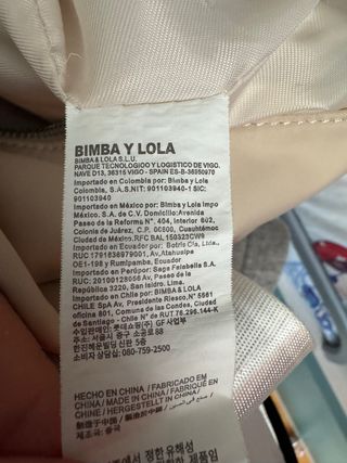 Shopper Bimba y Lola Beige