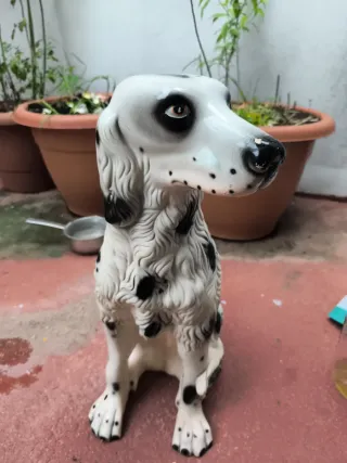 Figura Dálmata Cerámica