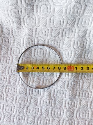 Brazalete ajustable plateado Parfois nuevo