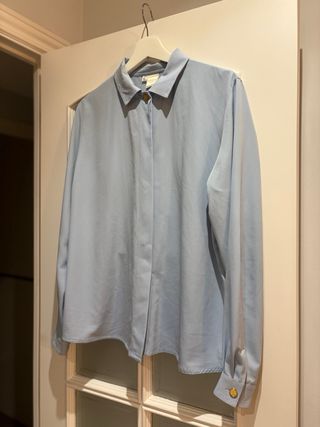 NINA RICCI camisa mujer vintage M/L como nueva
