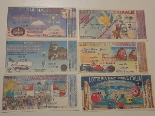 Collezione gratta e Vinci e Biglietti Lotteria