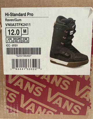 Botas de Snowboard Vans Hi-Standard Pro