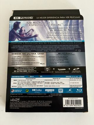 Avatar: El Sentido del Agua Steelbook 4K + BD