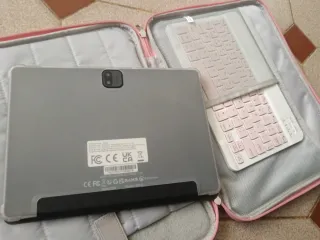 Tablet Android 15 con Teclado Rosa