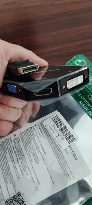 Adattatore convertitore cavo display port