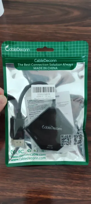 Adattatore convertitore cavo display port