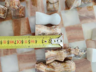 Gioco di Scacchi Artigianale in Marmo