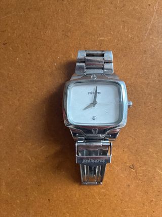 Nixon The Player Reloj Plata y Blanco
