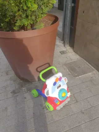 Andador bebé musical con luces