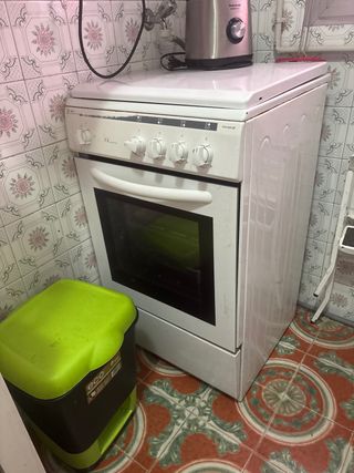 Cocina de gas blanca VCH-450 GN
