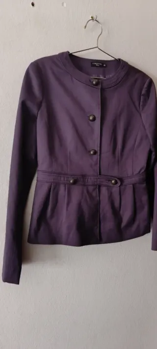 Chaqueta Cortefiel Talla 42 Lila