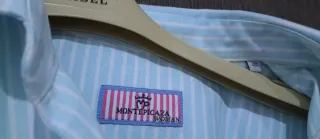 Vestido Camisero Montepicaza verde Rayas