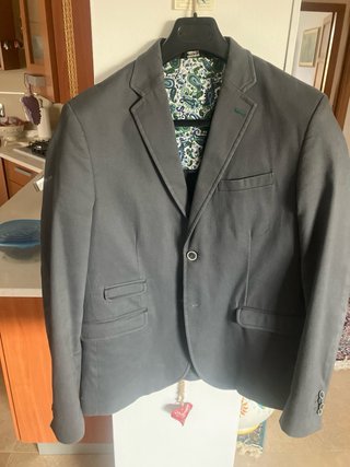 Giacca SORRY BONO TG.52 Grigio Cotone Elastan