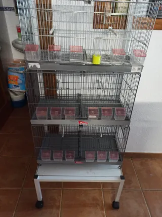 3 Jaulas Grandes para Pájaros