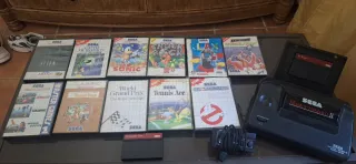 Sega Master System II Consola Negra + Juegos