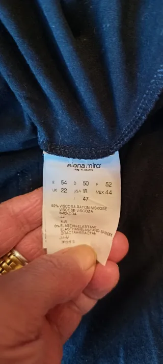 Abito lungo Elena Mirò taglia 54