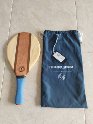 Palas de madera para playa y frescobol