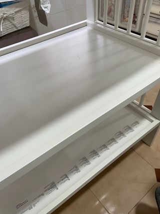 Cambiador IKEA con colchoneta a medida