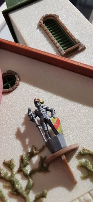 Maqueta Vintage edificio escala HO tren eléctrico