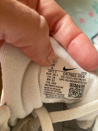 Zapatillas Nike Air Force 1 Botín Beige