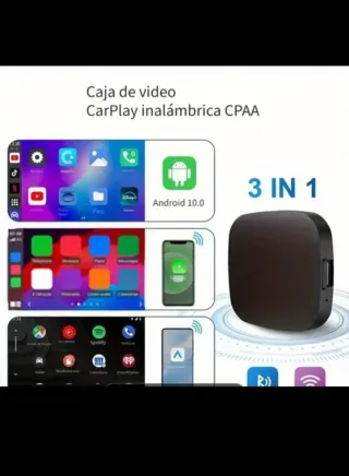 Adaptador Wireless CarPlay Android Auto