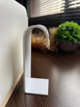 Pendientes Aro Oro 18k Unicornio Multicolor