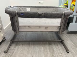 Mini cuna colecho Chicco Next2Me EVO Gris