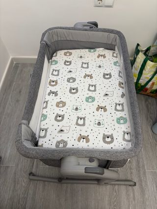 Mini cuna colecho Chicco Next2Me EVO Gris