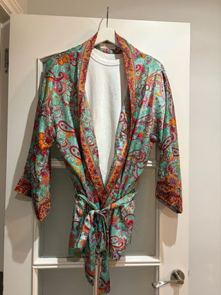 Caftán estampado mujer talla única sin estrenar