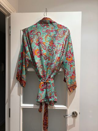 Caftán estampado mujer talla única sin estrenar