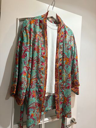 Caftán estampado mujer talla única sin estrenar