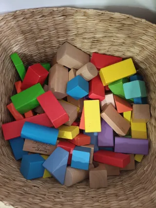 Bloques de construcción de madera
